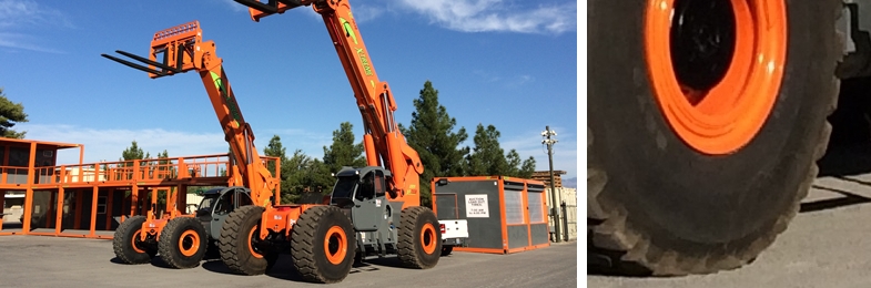 Kessler axles and Kessler gearboxes for Telehandlers